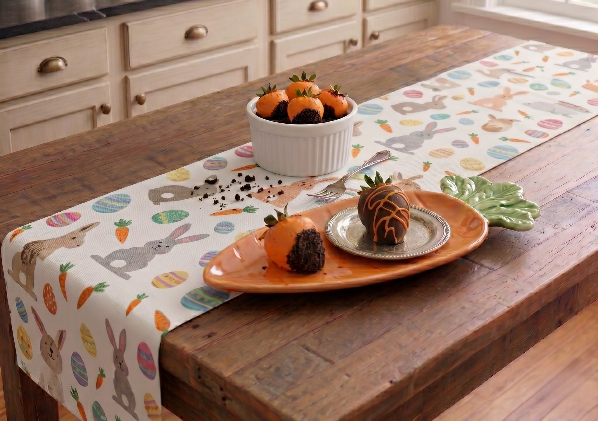 Chocolate Covered 'Carrot' Strawberries